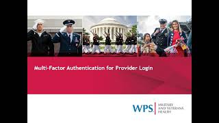 TRICARE4u Multi Factor Authentication for Provider Login [upl. by Ahsyat527]