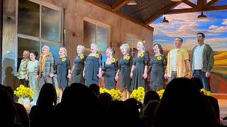 Calendar Girls Curtain Call  The Lowry 16th January 2024 [upl. by Teplica48]