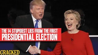 The 14 Stupidest Lies From The First Presidential Debate [upl. by Lamrert13]