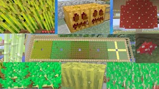 HOW TO EFFICIENTLY PLANTGROW CROPS IN MINECRAFT MINECRAFT TUTORIAL [upl. by Lamrouex]