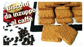 Biscotti Quadrotti da inzuppo al caffè [upl. by Aneetsirhc]