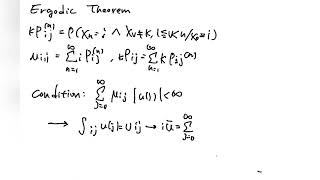 603 Ergodic theorem [upl. by Anayaran]