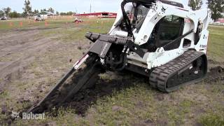 Bobcat Trencher Attachment [upl. by Peugia]