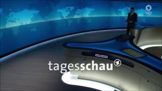 Tagesschau intro outro nachmittag [upl. by Haerle]