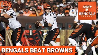 Cincinnati Bengals Beat Cleveland Browns 2114  Instant Analysis [upl. by Vange]