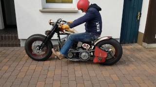 Custom Harley Davidson Panhead and Shovelhead [upl. by Porche]