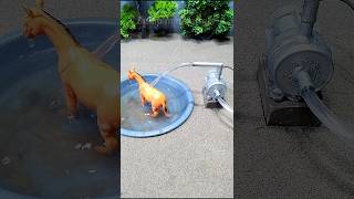 Diy how to make horse water bathed  Mini motor water pump mini tractor project  293 [upl. by Eiryt]