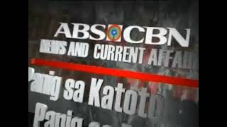 ABSCBN  NACA Opener  TV Patrol World Headlines  OBB JAN242008 [upl. by Atiuqaj]