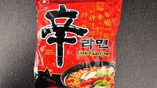 Nongshim Shin Ramyun Noodle Gourmet Spicy  Made In Korea  Instant Noodles [upl. by Hnah]