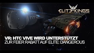 Elite Dangerous vr htc vive Обзор [upl. by Akinet]