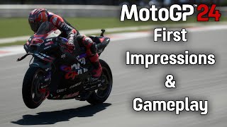 MotoGP 24  My First Gameplay And Impressions PC [upl. by Connell]