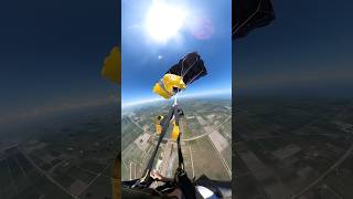 Wingsuit Skydive gone wrong skydive skydiving florida airplane fly parachute shorts [upl. by Lallage]