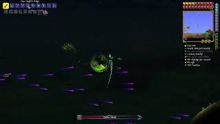 Terraria Exxo Avalon and Consolaria Ocram Bossfight Attempt 2 [upl. by Aelhsa252]