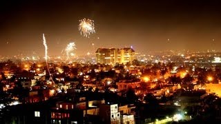 Diwali In India Bangalore The City Fireworks Vlog [upl. by Ellekram]