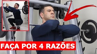 O AGACHAMENTO QUE NINGÉM FAZ  4 Razões Para o Frontal Squat [upl. by Dimphia]