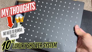 Arofa 10 Inch Shower System  Is It Worth It [upl. by Quar]