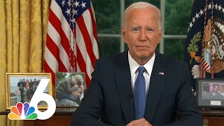 President Joe Bidens FULL Oval Office speech after dropping reelection bid [upl. by Arit562]