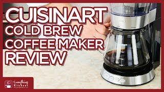 Cuisinart Cold Brew Coffee Maker Review by Chef Austin [upl. by Nimsaj]