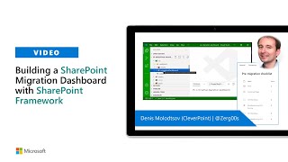 Building a SharePoint Migration Dashboard with SharePoint Framework [upl. by Delanos239]