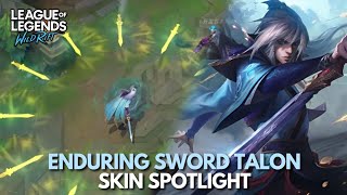 Enduring Sword Talon Skin Spotlight  Wild Rift [upl. by Nothsa560]