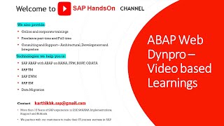 WebDynpro ABAP Wizards SAP Tutorial Part 3 [upl. by Ariana]