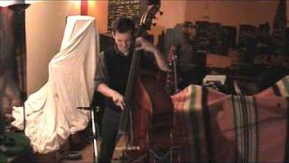 DOUBLE BASS  ACOUSTIC BASS SOLO quotCODE FRONTIEREquot  Francois CDelacoudre [upl. by Deer]