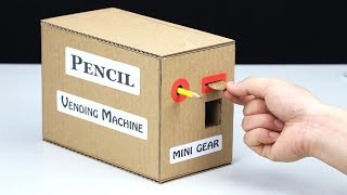 How to Make PENCIL Vending Machine [upl. by Brandenburg]