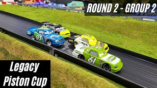 Disney Cars Racing  Legacy Piston Cup  Round 2  Group 2 [upl. by Acinna]