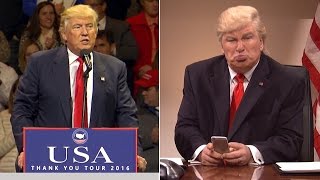 Alec Baldwin Ill Only Stop Imitating Donald Trump If He Releases Tax Returns [upl. by Cavuoto]