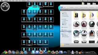 RocketDock Custom Icons Tutorial Windows 7Vista [upl. by Gorlin]