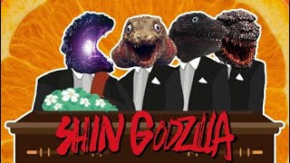 Shin Godzilla 2016  Coffin Dance Meme Song Cover [upl. by Ayiram695]