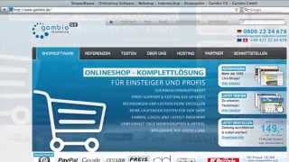 Gambio GX2 Onlineshop Komplettlösung der Gambio GmbH [upl. by Amedeo]