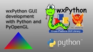 wxPython GUI and PyOpenGL  19  identity Button [upl. by Fowler]