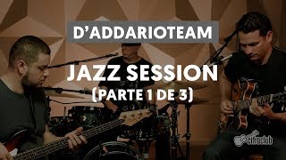 IMPROVISO JAZZ SESSION  Guitarra baixo e bateria DADDARIOTEAM Parte 13 [upl. by Assirec]