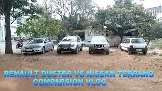 RENAULT DUSTER RXL VS NISSAN TERRANO XL COMPARSION VLOG 2023 [upl. by Bausch]