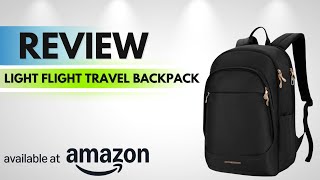 LIGHT FLIGHT Travel Backpack for Women My Honest Review [upl. by Oinesra654]