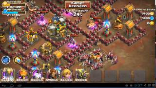 Schloss Konflikt 115 Dracula Halloween Skill by Hunted Castle Clash [upl. by Phaidra]