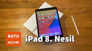 iPad 8 Nesil Kutu Açılımı Smart Keyboard ve Apple Pencil da var [upl. by Aelam260]