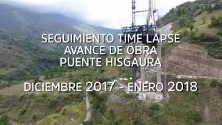 Video Sacyr Colombia Puente de Hisgaura en Colombia8 [upl. by Anidal]