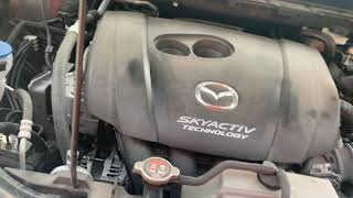 2016 Mazda CX5 Change oil and filter [upl. by Vinay9]