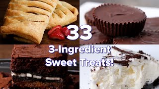 33 3Ingredient Sweet Treats [upl. by Dori201]