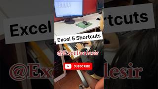 Excel 5 Shortcuts excelwalesir exceltricks computertips training shortvideo tutorial training [upl. by Hinckley14]