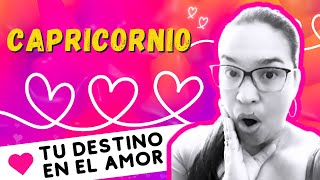 💓 CAPRICORNIO  DIVINA LECTURA MUY FUERTE CONEXIÓN CON UN GRAN AMOR 💜 TAROT HOY [upl. by Samot]