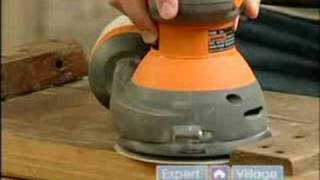 How to Restore Old Wood Furniture  Using a Random Orbit Sander for Furniture Refinishing [upl. by Adna130]