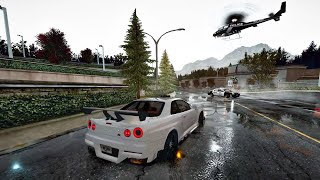 2024 REMASTERED NFS MOST WANTED  Best Graphics Mod amp Ray Tracing Reshade  Nissan Skyline GTR [upl. by Odragde]