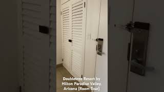 Doubletree Resort by Hilton Paradise Valley Arizona Room Tour [upl. by Salomie]