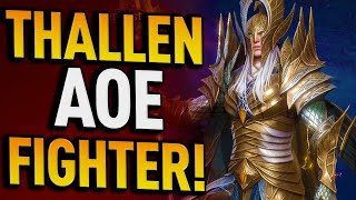 NEW FIGHTER  GR1 WORTHY THALLEN REVIEW  Watcher of Realms [upl. by Nnylyaj6]