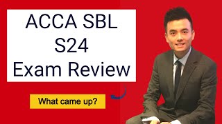 ACCA SBL September 2024 Actual Exam Review Preseen Beago [upl. by Mack]