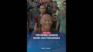 TIKTOKERS SADBOR RESMI Jadi Tersangka Promosikan Judi Online❗ [upl. by Daryn]