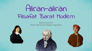 AliranAliran Filsafat Barat Modern Rasionalisme Empirisme Kritisisme dan Positivisme [upl. by Hort]